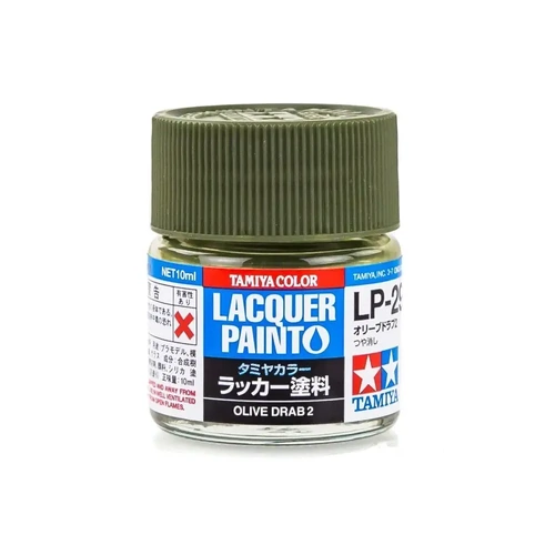 Tamiya LP-29 Olive Drab (2) Lacquer Paint 10ml