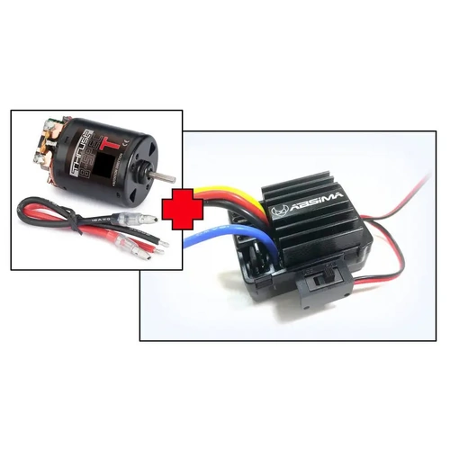 Absima Electric Motor "Thrust B-Spec" 17T + 1/10 Brushed ESC 40A - AB2100014