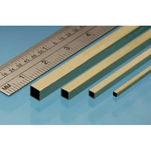 Albion SSB1M Square Brass Tube 1.6 x 1.6 x 305mm (3)