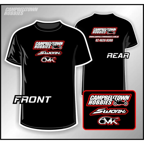 Campbelltown hobbies, Sworkz, 6mik logo shirt xl