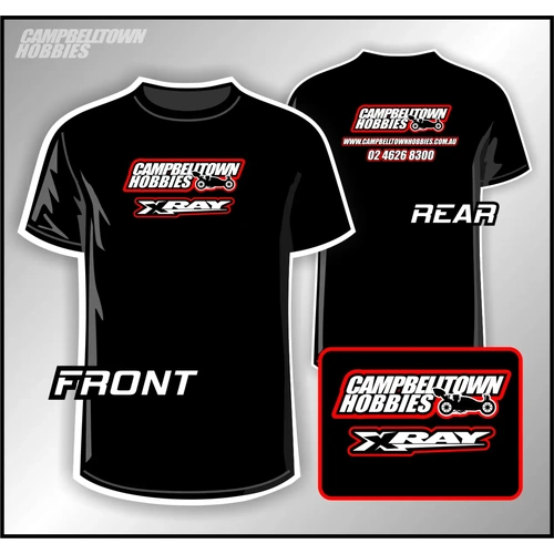Campbelltown hobbies, Xray logo shirt xl