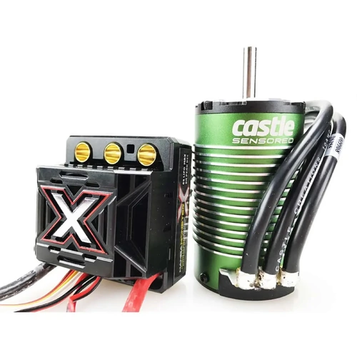 Castle Creations Monster X Brushless ESC with 1515-2650kv Sensored Motor 010-0145-06 - CSE010014506
