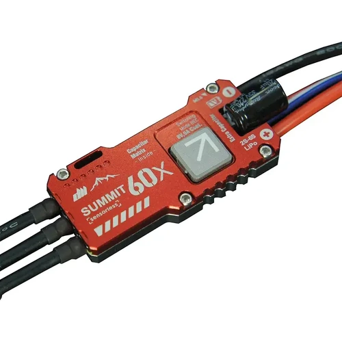 Dualsky Summit 60X-U8 60A Slim 6S Brushless ESC - DSB42258