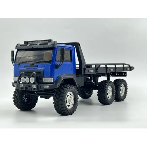 HobbyPlus 1/18 CR-18P 6X6 Flatbed Brushed Crawler Blue - HBP1810431