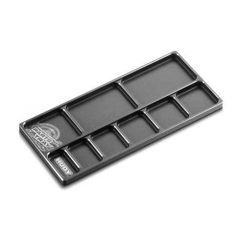 Hudy Aluminium Parts Tray Large 215x100mm - HD108193