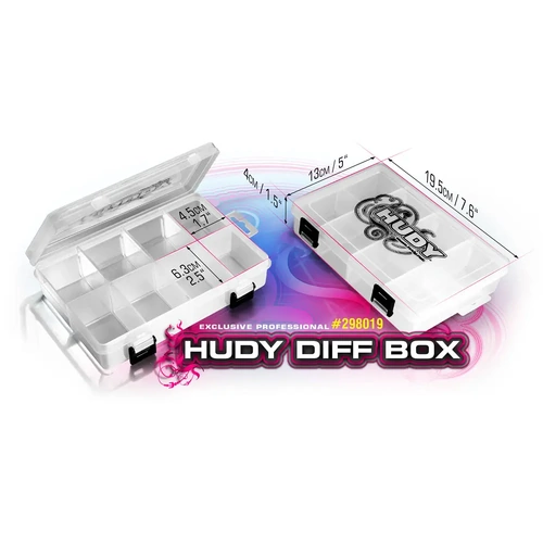 HUDY DIFF BOX - 8 COMPARTMENTS - HD298019