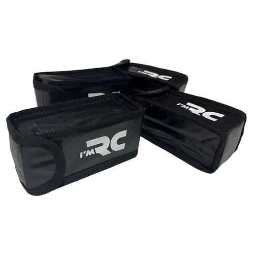 4PC IM RC LIPO BATTERY SAFE BAG FIREPROOF 12.5x6.4x5cm x 4PCS IM164