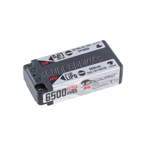 Sunpadow High-End LiHV Shorty 6500mAh-7.6V-2s2p-140C