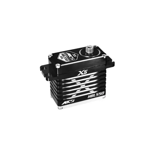 MKS Black Aluminium HBL550 Standard 38kg 8.4V Brushless Metal Geared Servo - MKS-S0026004