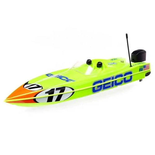 Pro Boat 17 inch Power Boat Racer Deep-V, Miss Geico, RTR