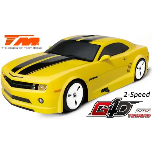 Team Magic 1/10 Nitro - 4WD Touring - RTR - Pull Start - 2-Speed - Team Magic G4D TC CMR - TM502091A-CMR