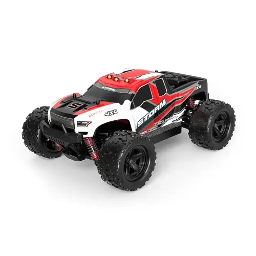 Tornado RC V2 Storm 1/18 4WD RTR High Speed Truck Red - TRC-18301