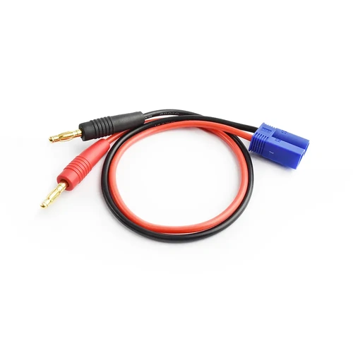 EC5 to 4mm bullet Charger Leads 14#SIL 30CM