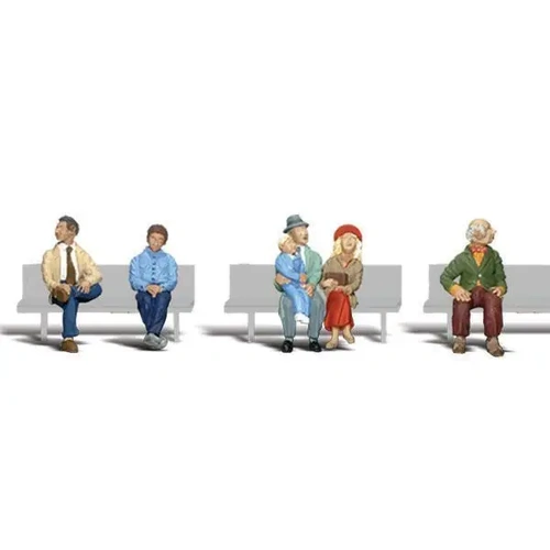 Woodland Scenics 1/16In Seated People