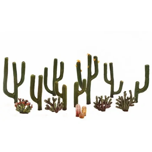 Woodland Scenics 1/2In - 2 1/2In CactusPlants 13/Pk *